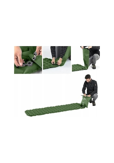 Naturehike Fc-10 Infatable Şişme Kamp Matı Orange Çok Renkli