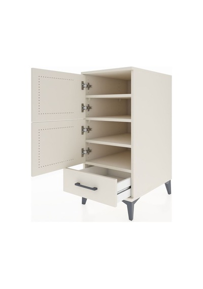 Kronos Komodin 4 Raflı Tek Çekmeceli Tek Kapaklı 44x59x96 Aytaşı-aytaşı Aytası Kronos Komodin 4 Raflı Tek Çekmeceli Tek Kapaklı 44x59x96 Aytaşı-aytaşı Aytası