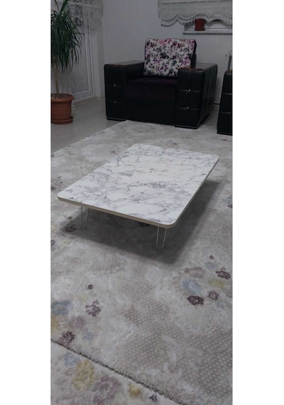 Yeni Model Dikdörtgen Yer Sofrası 60 90 Ahşap