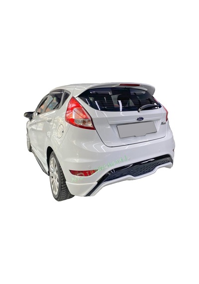 Ford Fiesta 2009-2017 Uyumlu Parlak Siyah Plastik St Difüzör