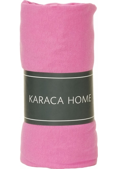 Karaca Home Fuşya Penye Tek Kişilik Fitted Çarşaf