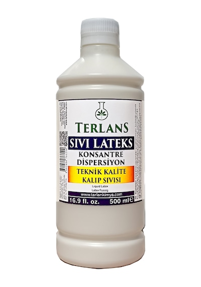 Terlans Sıvı Lateks 500 ML Kalıp Sıvısı Teknik Kalite Terlans Sıvı Lateks 500 ML Kalıp Sıvısı Teknik Kalite