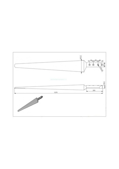 Istabreeze 107 Cm Kompozit Beyaz Kanat - 5 Adet