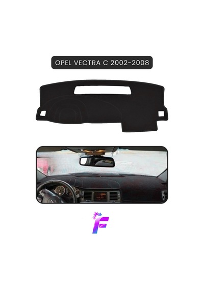 Opel Vectra C 2002-2008 Uyumlu Torpido Örtüsü Araca Özel Üretim Kolay Montaj Koruma T66 Torpido Halısı
