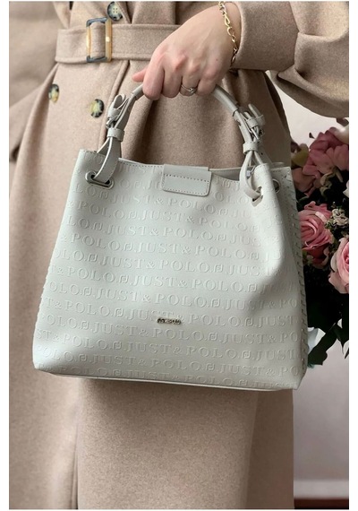 Just Polo Kadın Gri El Ve Omuz Çantası 6011mh Gri Gri