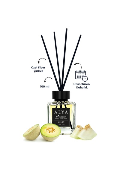Alya Nature's Scents Melon Bambu Çubuklu Oda Kokusu 100 ML