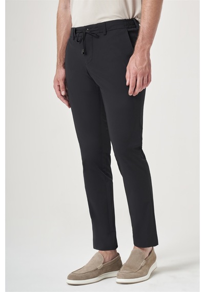 İmza Siyah Yan Cep Slim Fit Jogger Pantolon 1003260166