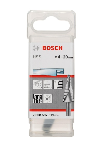 Bosch HSS 9 Kademeli Delme Ucu - 2608597519