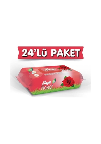 Sleepy Gül Kokulu Islak Havlu 24X90 Lı 24 Paket 2160 Yaprak