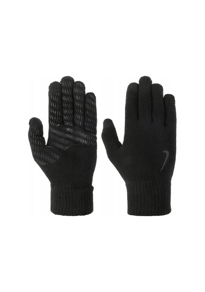 Nike Knit Grip Gloves Dokunmatik Uyumlu Unisex Eldiven Siyah Siyah