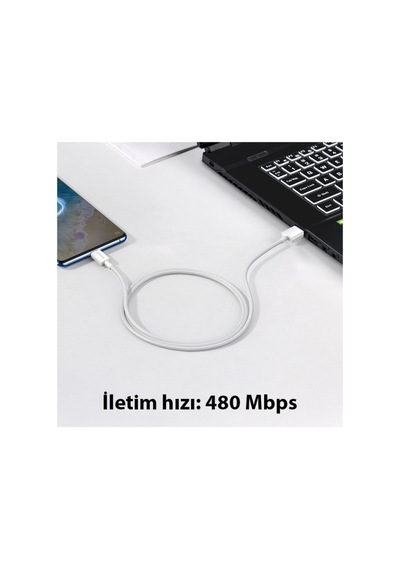 Baseus Superior Micro Usb 2a Şarj Kablosu 1 M Beyaz