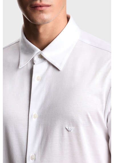 Emporio Armani Erkek Gömlek Em004603 Af10017 U0003 Beyaz Beyaz