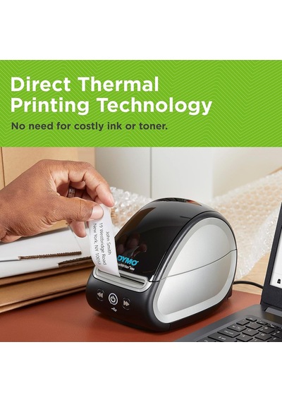 Labelwriter 550 Etiket Yazıcı, Doğrudan Termal Baskılı Etiketleme Cihazı, Otomatik Etiket Tanıma Adres Etiketle