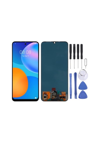 Huawei Uyumlu P Smart S Lcd Ekran Dokunmatik Tft Aqm-lx1 Çıtasız