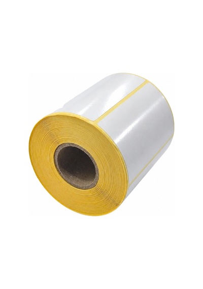 50x100mm Kuşe Etiket 1 Rulo 500 Sarım Ribonsuz Kargo, Lojistik, Depo Yapışkanlı