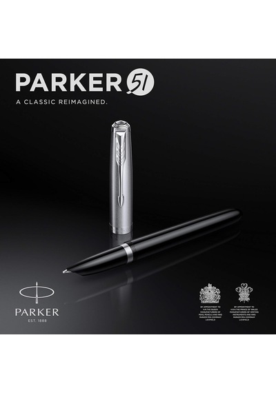 Parker 51 Siyah Ct, Dolma Kalem, F Uç Diğer