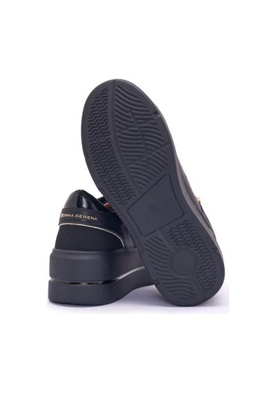 Nero Platino Sneaker Günlük Kadın 185722dm Donna Serena Varıante 5722dm Nero/platino Siyah