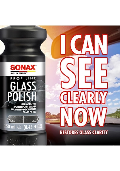 Sonax 273 141 Çizik Giderici Cam Cilası, Renkli, 250 Ml