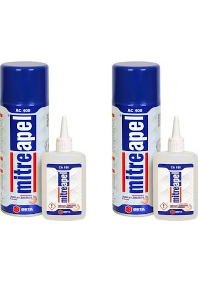 Mitreapel Hızlı Yapıştırıcı 100 G + 400 Ml Ac. X 2 Adet