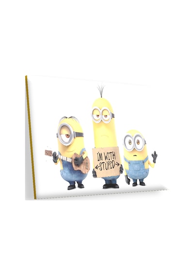 Cakasepetim Minions-3 İn 1 Ahşap Mdf Tablo