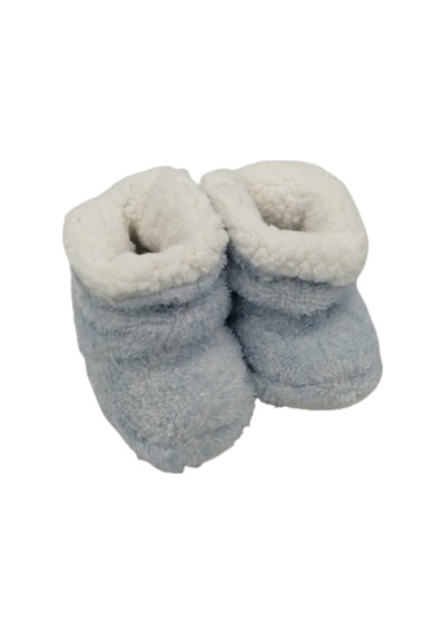 Kışlık Erkek Bebek Peluş Panduf Patik