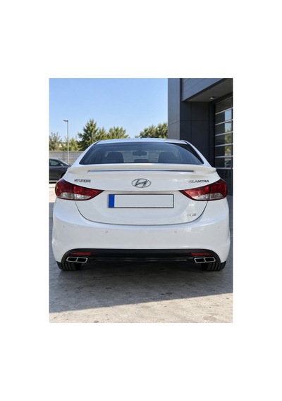 Hyundai Elantra Spoyler Spoiler Fiber Boyasiz Eski Kasa