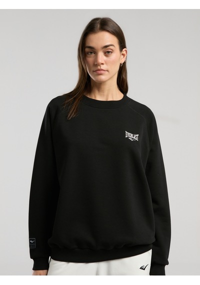 Everlast Ever Essentials Siyah Kadın Sweatshirt Siyah