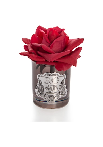 Füme Cam Silver Tek Gül Luxury Home Perfume Rose