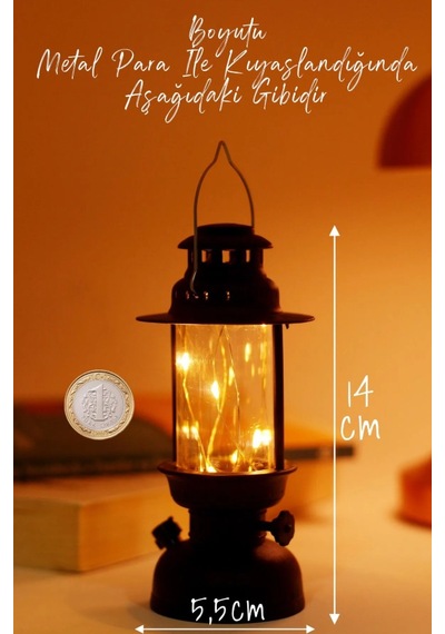 Led Mum Kamp Lambası 1 Adet - Tipi Pil Dahil Dumansız Alev Ledli Dekoratif Mum Dekor Işığı Siyah Pt437 Siyah