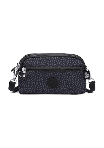 Smart Bags Minik Boy Su Geçirmez Krınkıl Kumaş Telefon Ve Postacı Çantası Puantiye Siyah