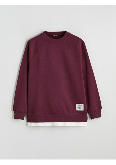 Lcw Comfort Mürdüm Sweatshirt