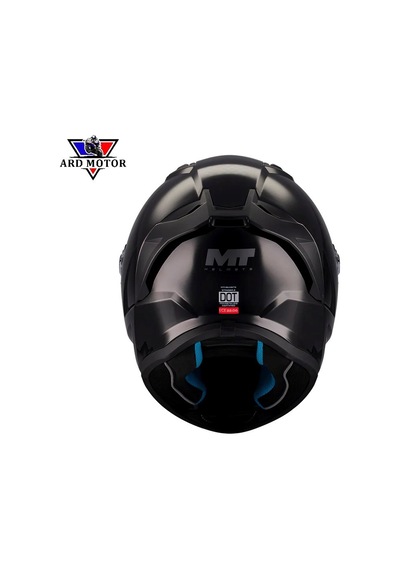 Mt Helmets Stınger 2 Pure A1 Parlak Siyah Kapalı Kask