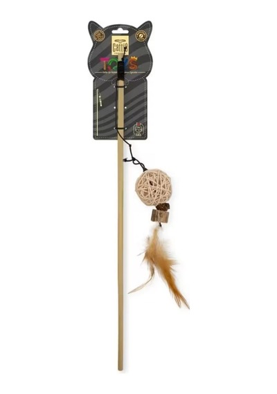 Cattie Matatabi İçerikli Kedi Oyuncağı Toplu Olta 50cm
