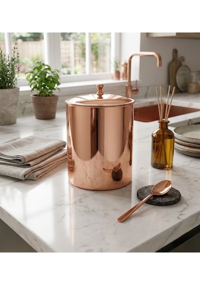 Mutfak/banyo Çöp Kovası Rose Gold