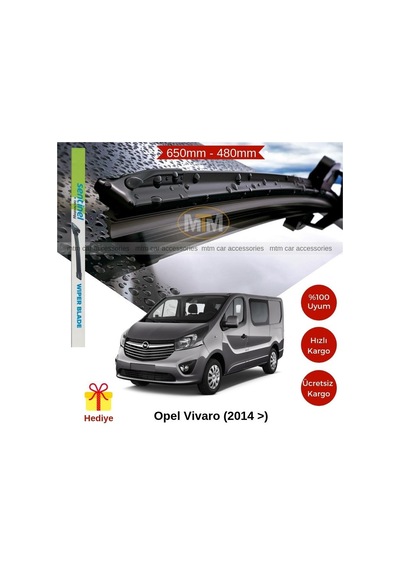 Opel Vivaro Silecek Takımı 2014 ve Üzeri Mtm95-202