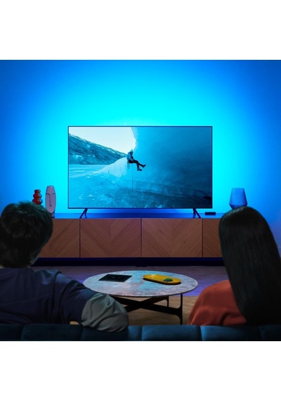 Hdmı Sync Box, Tv Aydınlatmalı, Filmler/oyunlar Vs. İle Senkronize Işık, Hdmı 2.0, 60hz'de 4k D Siyah