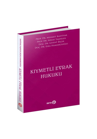 Beta Akademi - Kıymetli Evrak Hukuku