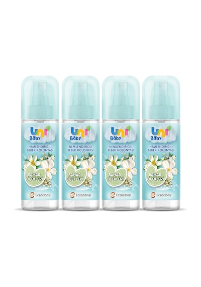 Uni Baby Bebek Kolonyası Bahar Çiçekleri 4'lü 600 Ml