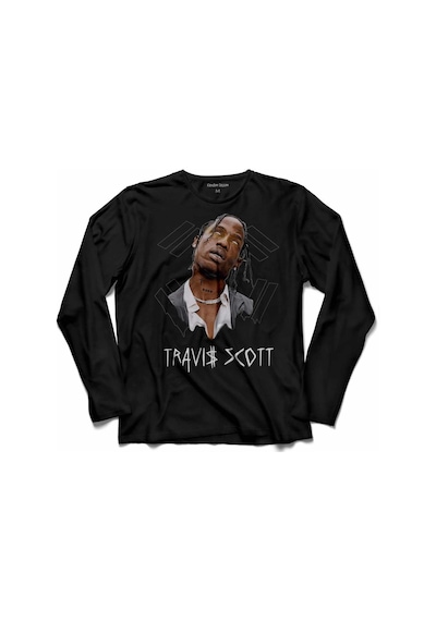 Erkek Travıs Scott Jacques Webster Uzun Kollu Tişört (525288281)