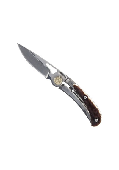 Schrade Uncle Henry Next Gen Pocket Knife Brown Staglon Handles Katlanır Kamp Çakı 1205105 Gümüş