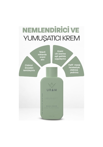 Uraw Meyan Cilt Problemleri Karşıtı Onarıcı ve Nemlendirici Krem 100 ML