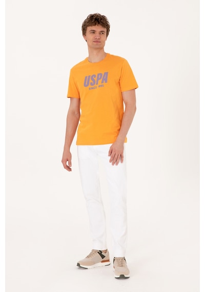 U.s. Polo Assn. Erkek Turuncu Tişört 50306966-vr051 Turuncu