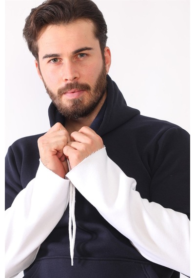 1042 Dewberry Erkek Sweatshırt-lacivert Lacivert