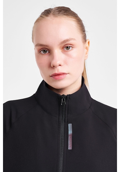 Lescon Kadın Fermuarlı Sweatshirt 25n-2135 Siyah