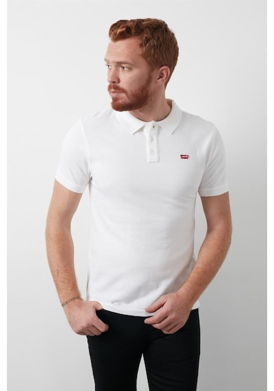 Levi's Erkek Polo Yaka Beyaz Tshirt - A0229-0006 001