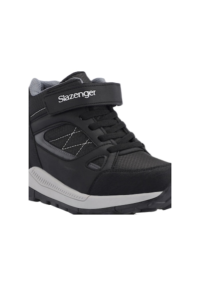 Slazenger KESHA Çocuk Cırt Cırtlı Siyah / Beyaz Bot