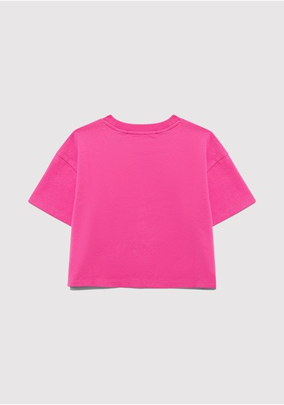 Mavi Daisy Duck Baskılı Pembe Kız Çocuk T-shirt M7610331-71095 Pembe