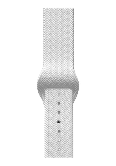 Schitec 42-49mm Yeninesil Akıllı Saat Kordonu Silikontbeyaz