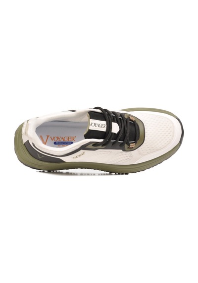 Voyager Beyaz Memory Foam Fileli Nefes Alabilen Erkek Spor Ayakkabı Sneaker E460 M