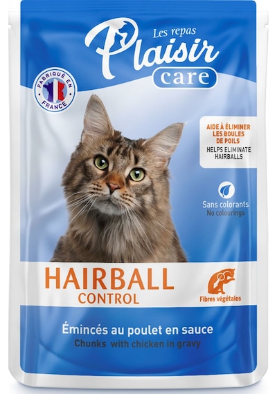 Plaisir Care Hairball Control Yetişkin Kedi Maması 85 G